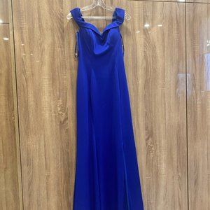 Navy Long Dress